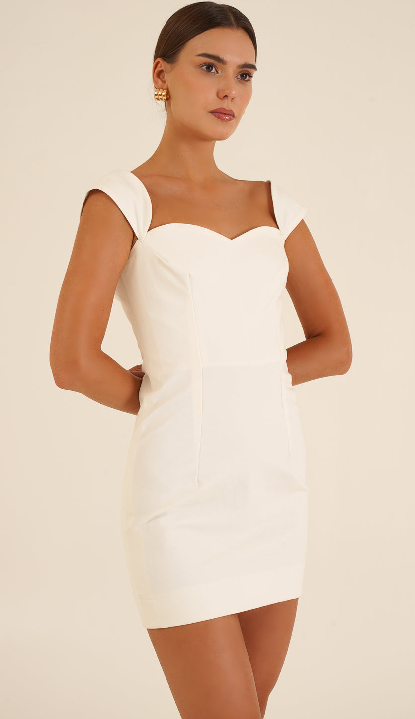 Amazon.com: White Dresses With Short Sleeve