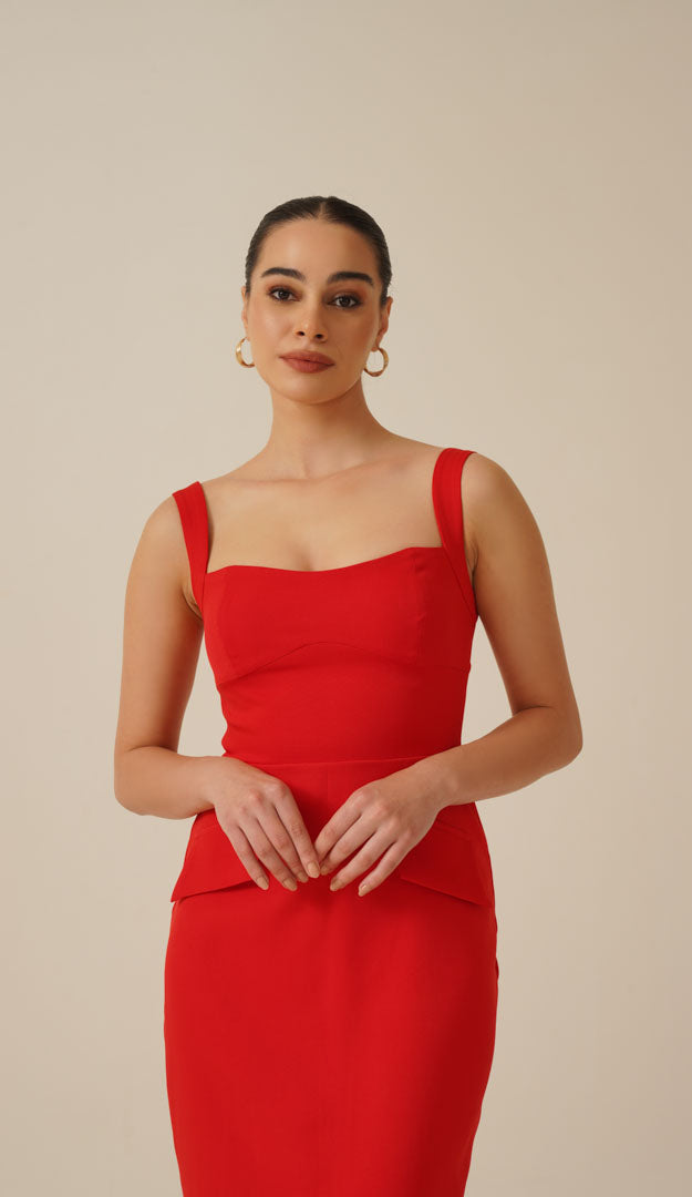 Bodycon red best sale